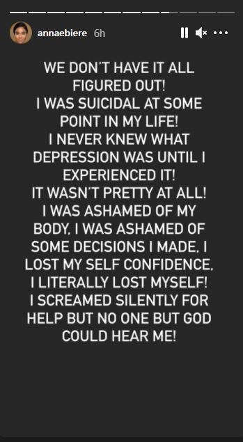 Anna Banner speaks on her struggles with depression [Instagram/AnnaBanner]