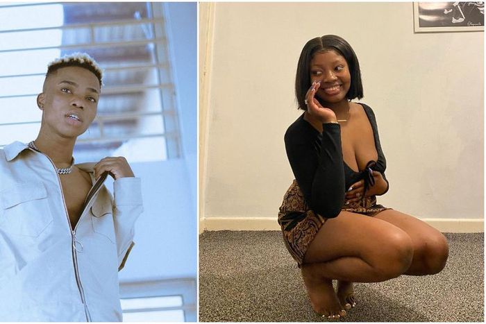 Nigerian singer Lyta and his baby mama Kemi Ayorinde [Instagram/OfficialLyta] [Instagram/KemiAyorinde]