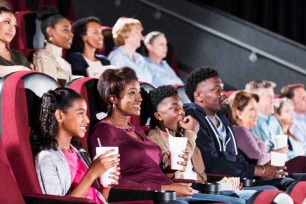 Enjoy a movie with family and friends