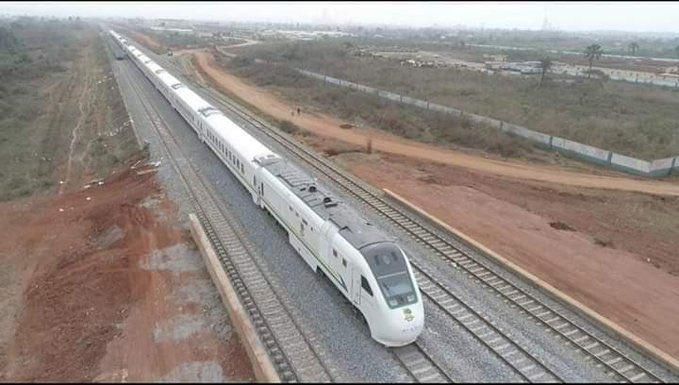 Illustrative photo of recently completed rail line in Nigeria (Tunde Eneji)