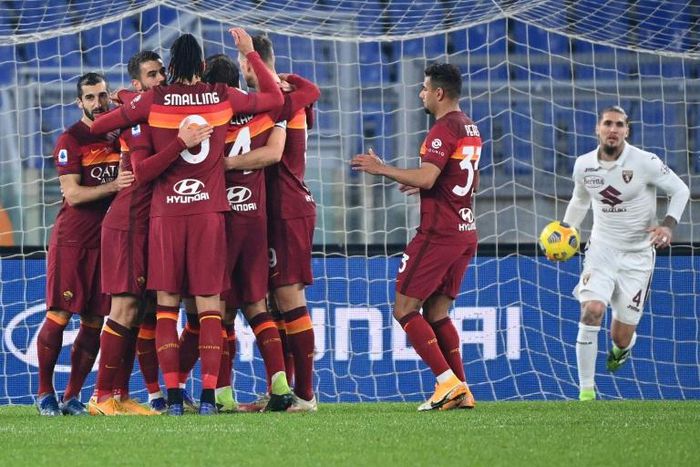 Roma move level on points with third-placed Juventus in the Serie A table.