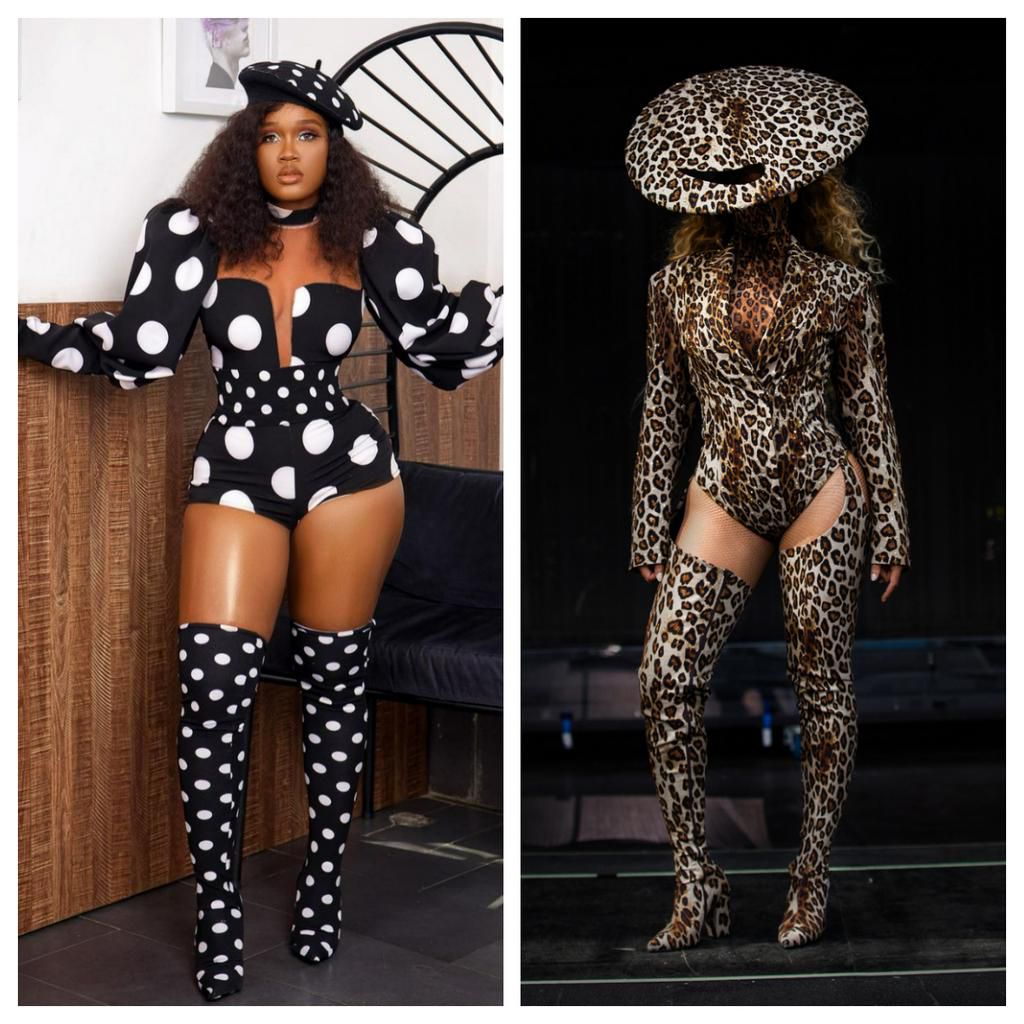 Cee C chanelling Beyonce [instagram]
