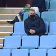 Touchline ban - Aston Villa manager Dean Smith watches the stands during his side's match against Newcastle on Saturday