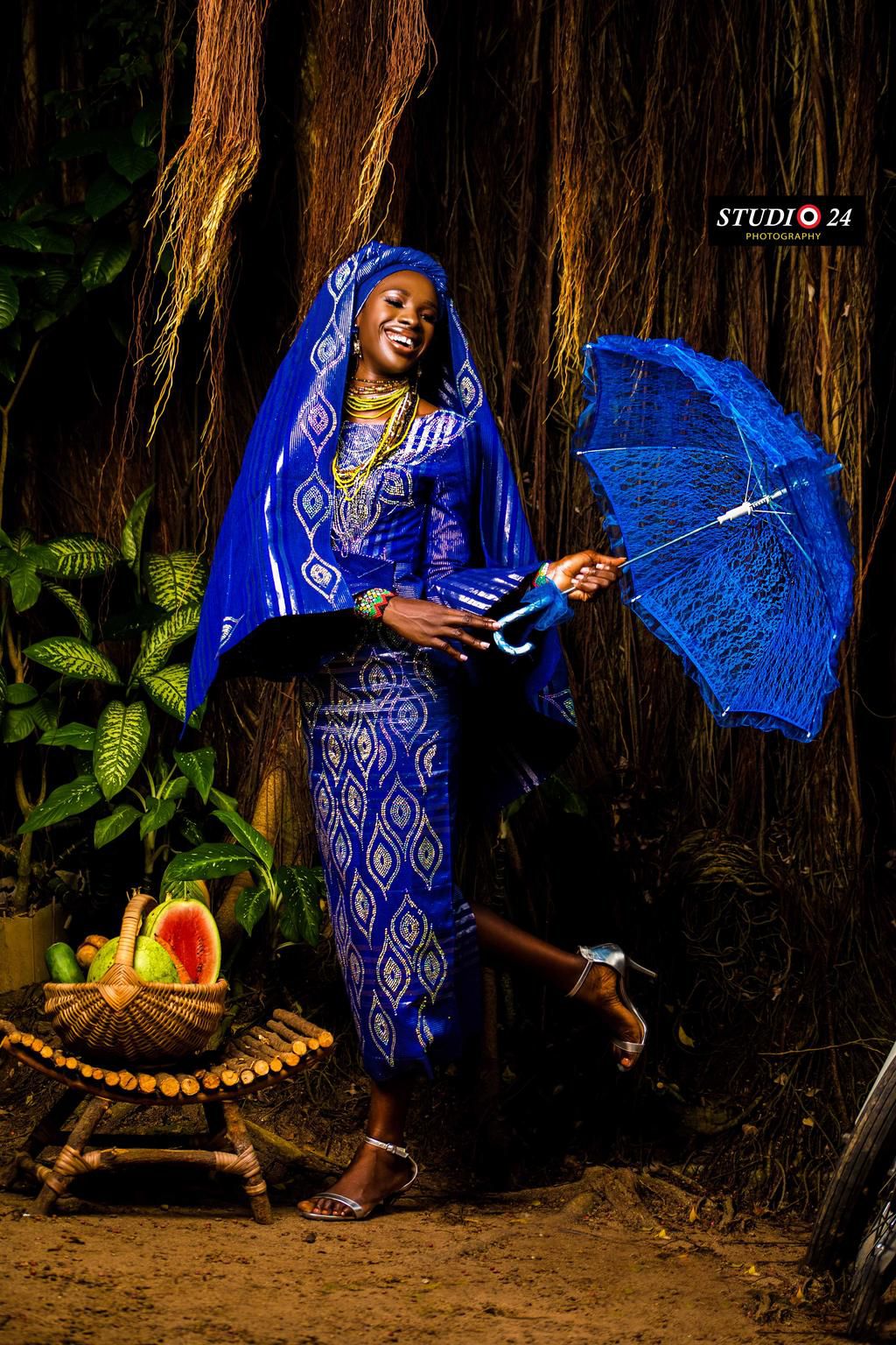 Miss Zamfara in traditional attire