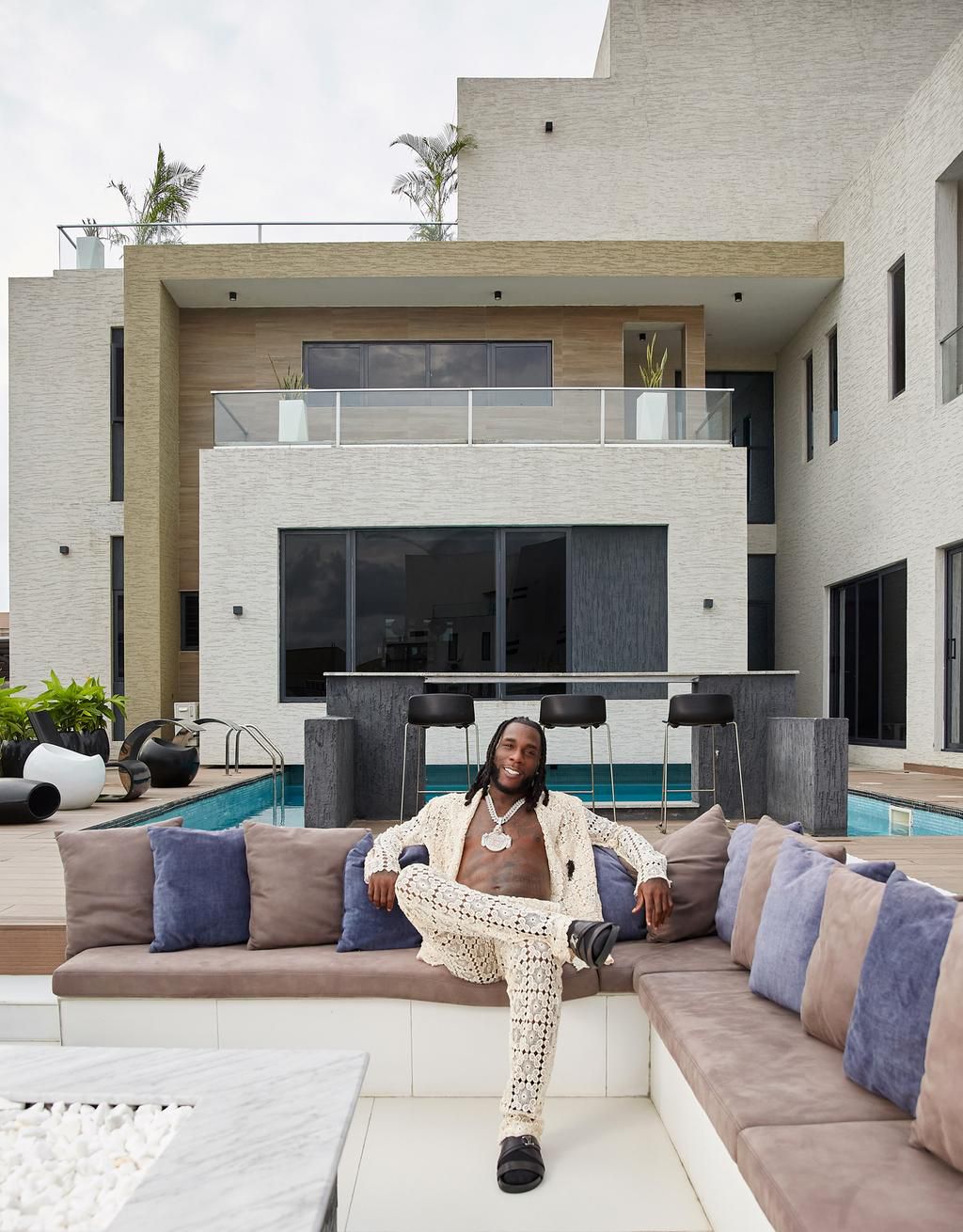 Architectural Digest tours Burna Boy's house