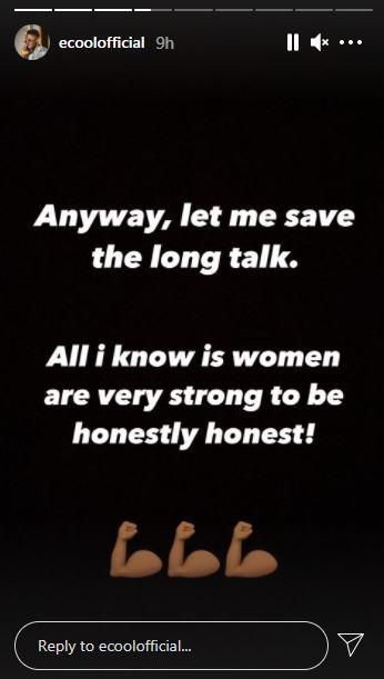 The disc jockey welcomes a baby with his partner. [Instagram/EcoolOfficial]