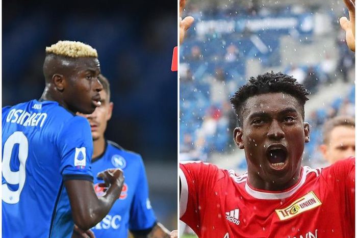 Victor Osimhen and Taiwo Awoniyi