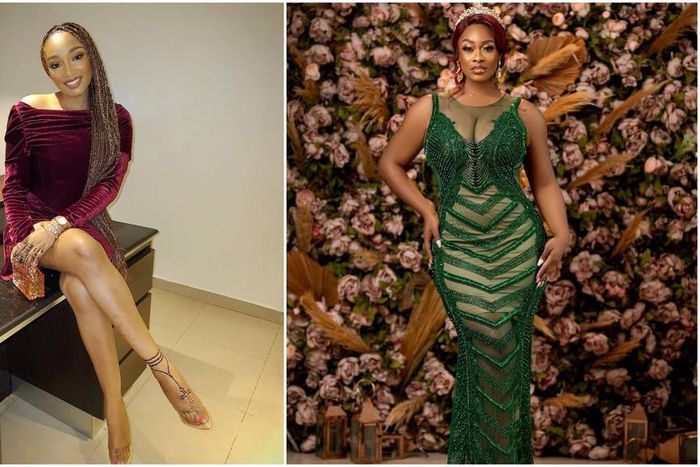 Sonia Ighalo and reality TV star Uriel Oputa [Instagram/Desuwa30] [Instagram/UrielMusicStar]