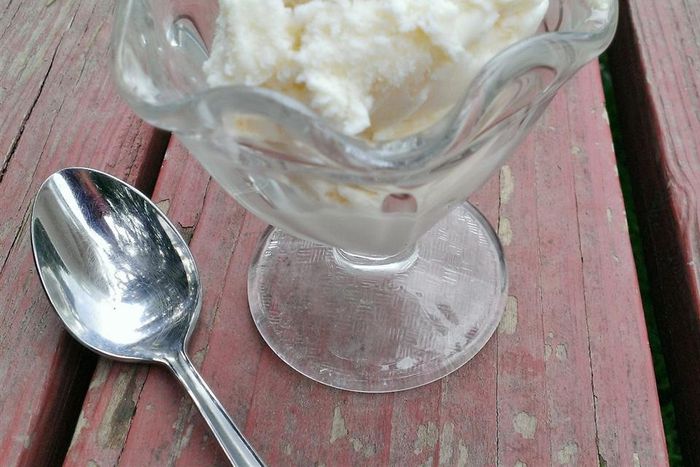 Home made ice cream {allrecipes}