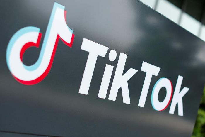 FILE PHOTO: The TikTok logo is pictured outside the company's U.S. head office in Culver City, California, U.S., Sept. 15, 2020.