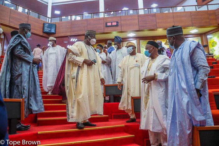 Nigerian senators [Tope Brown]