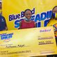 Beneficiary flanked by Olufemi Osobe , Head of Sales and Titilope Reju, Brand Manager, Blue Band Nigeria