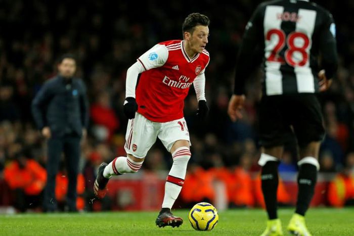 Mesut Ozil has not featured for Arsenal this season