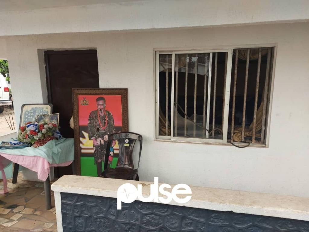 Nnamdi Kanu's house in Afara-ukwu Abia State (Pulse)