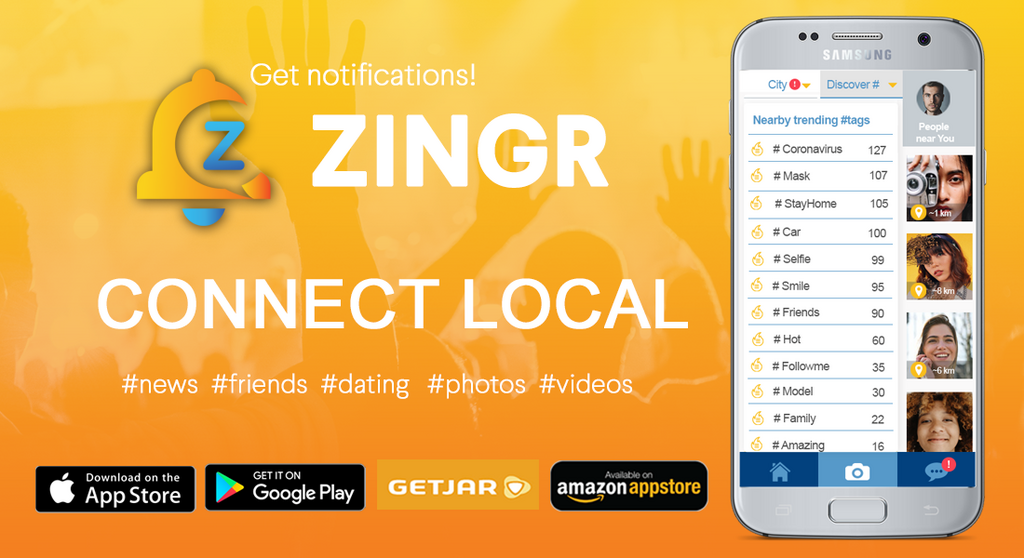 ZINGR - not dating app to make new friends online