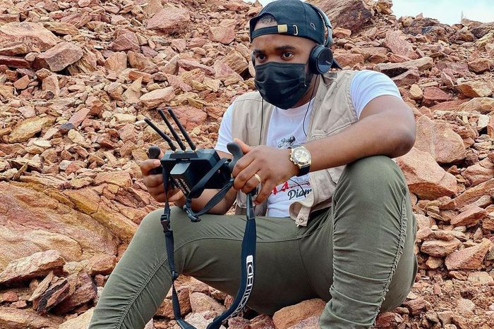 Williams Uchemba is currently working on a new feature film titled 'Mamaba's Diamond' [Instagram/@williamsuchemba_productions]