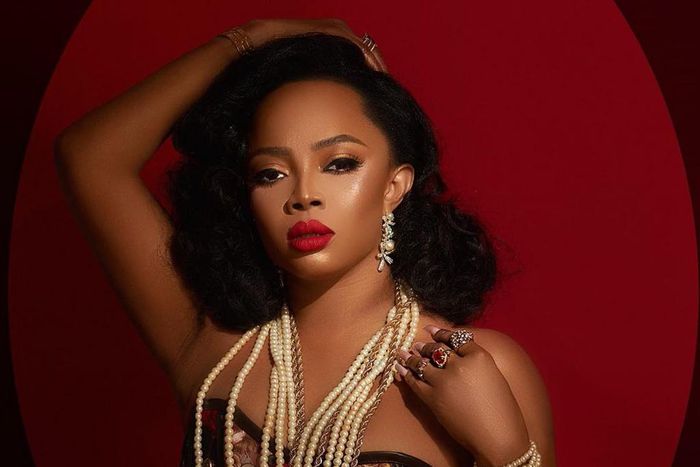 Toke Makinwa is an OAP, author, actress and presenter [Instagram/TokeMakinwa]