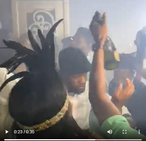 At the end of the evening, the reality TV star paid a whopping N3.4M.