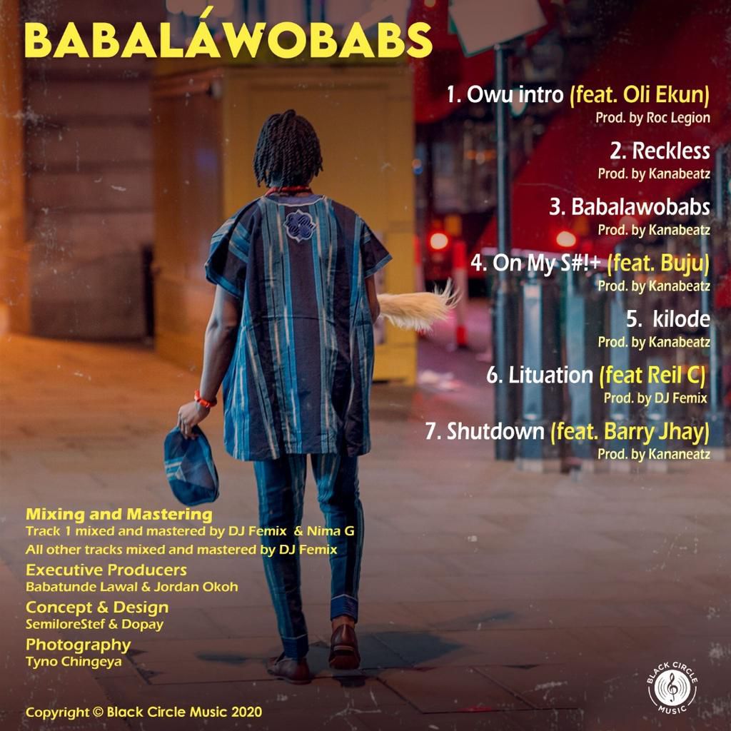 Nigerian Hip Hop sensation, BABS announces track list ahead of EP release