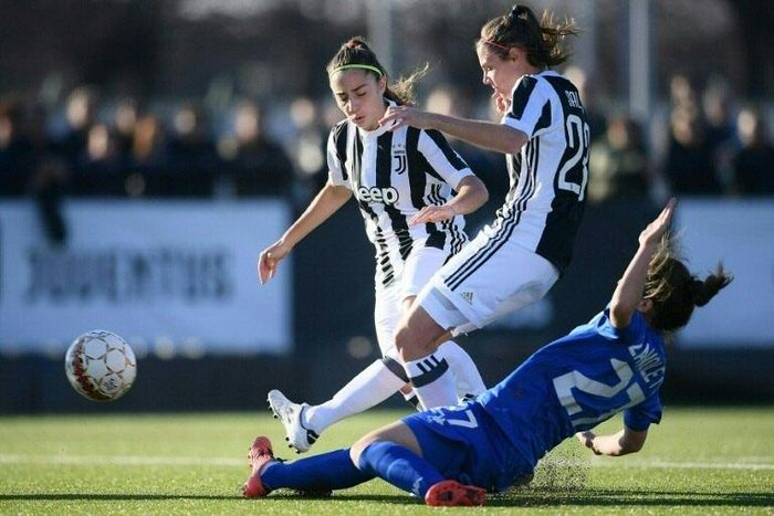 Juventus women won a second consecutive Italian Super Cup trophy.