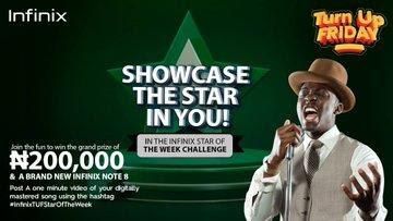 Party hard and win big every Friday on Turn Up Friday with Infinix