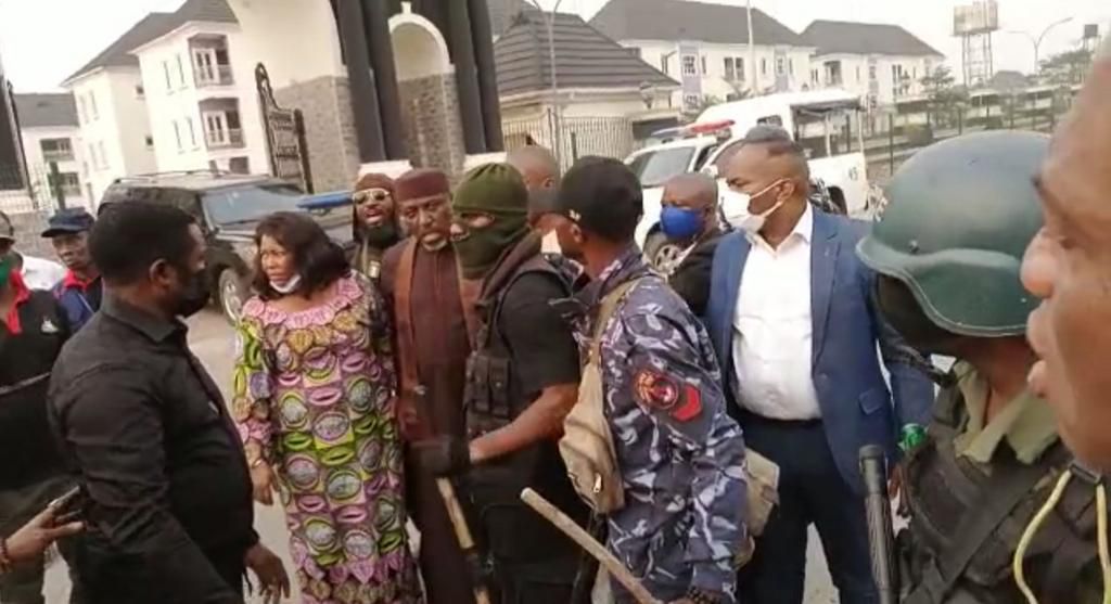 Okorocha arrested for breaking into his wife's property seized by Imo Govt (TheNation)