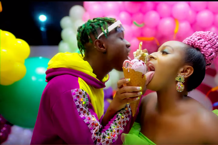DJ Cuppy featuring Zlatan - Gelato. (YouTube/Cuppy)