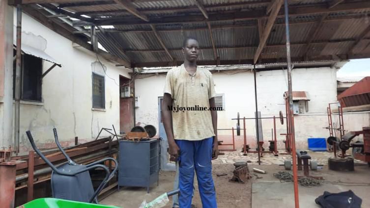 Tallest man in Ho stops schooling as no sandals or shoes fit his feet