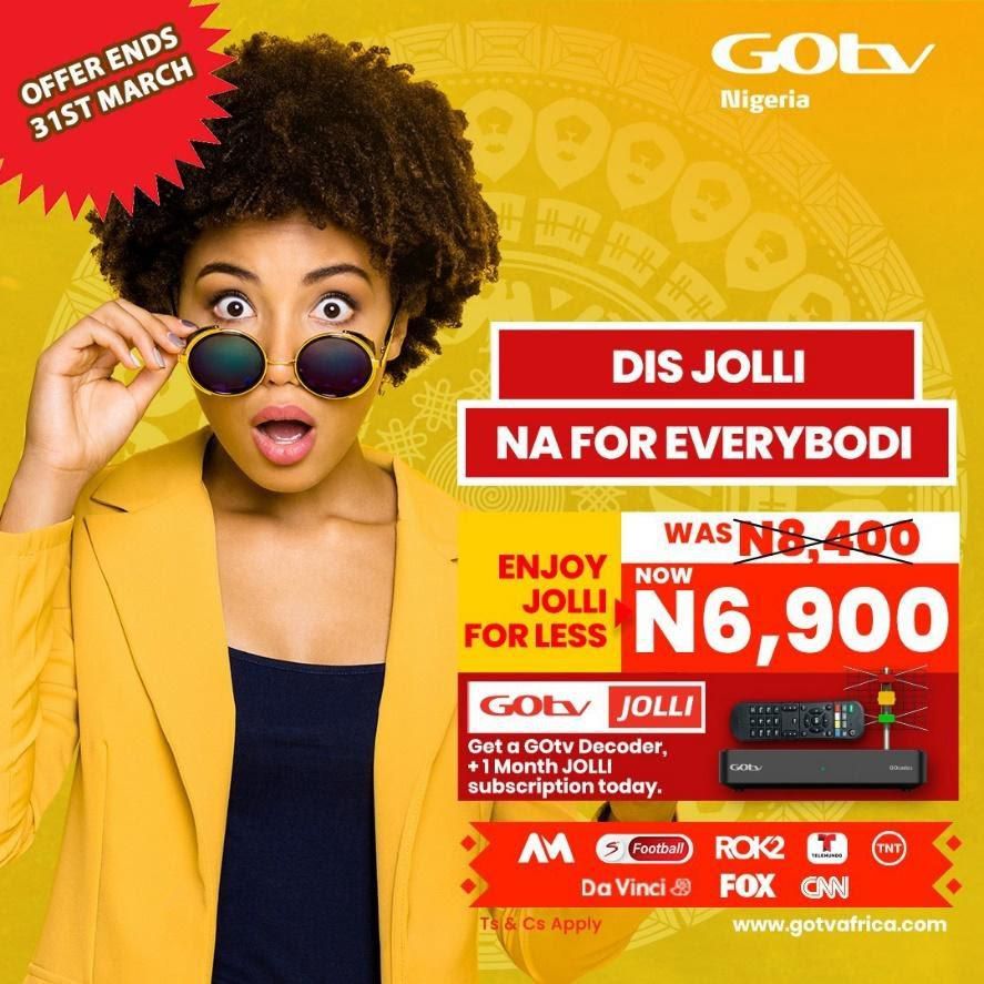 Hurry! 3 rewarding offers GOtv customers can still enjoy this March