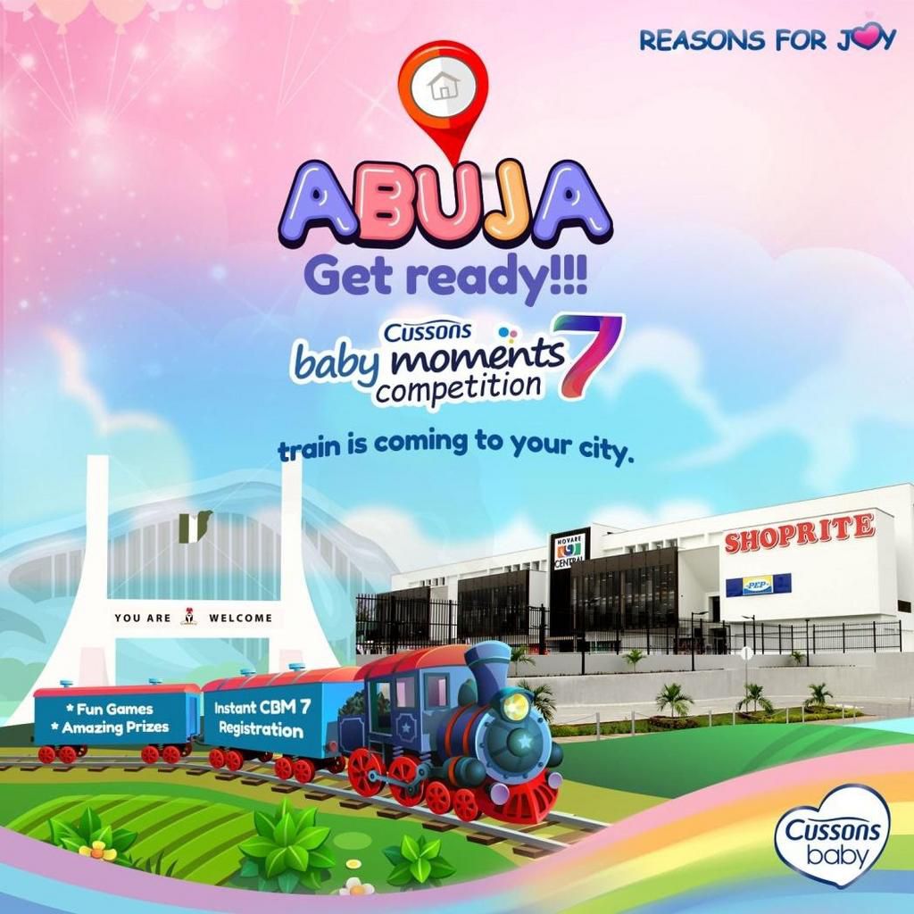 2 million naira grand prize at stake in the Cussons Baby Moments 7 Competition!