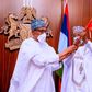 President Muhammadu Buhari with Zamfara State governor, Bello Matawalle [Presidency]