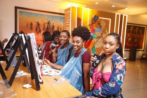 What went down at the Johnnie Walker Sip and Paint Highball hangout in Abuja