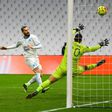 Dario Benedetto volleyed past Monaco goalkeeper Vito Mannone to put Marseille two goals up