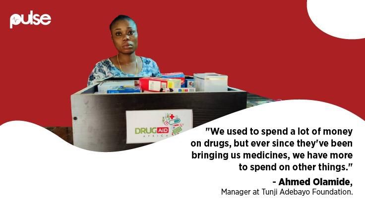 Tunji Adebayo Foundation Motherless and Abandoned Babies Home, Lagos is one of Drug Aid Africa's grateful beneficiaries