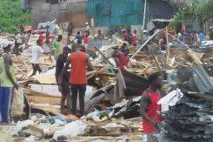 Traders, artisans, others cry as task force demolishes market in FESTAC. [NAN]