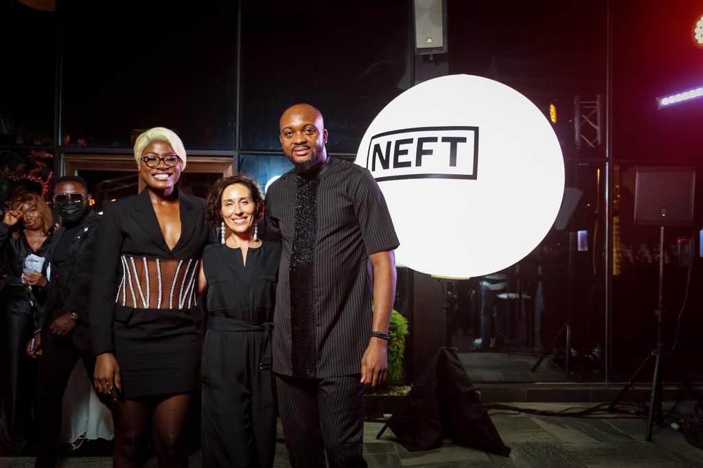 PHOTOS: #Emptythebarrel! Neft, Russian Vodka brand expands business operations in Africa, launches its 'Neft Beyond Vodka' in Nigeria, Africa