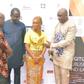 Boo Author with Digniatries at the event amongst them is the CEO of Iwemi Mr Ejimofor Akah 2nd on the Left