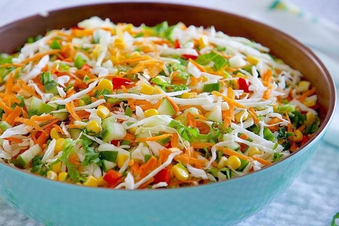 Nigerian salad is pretty easy to make [youtube]