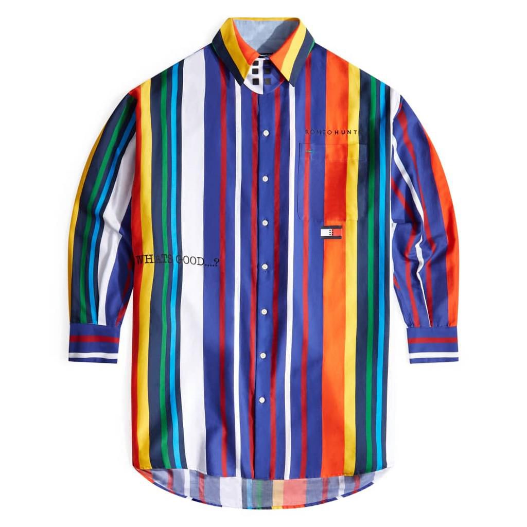 The classic oxford shirt features in this collection