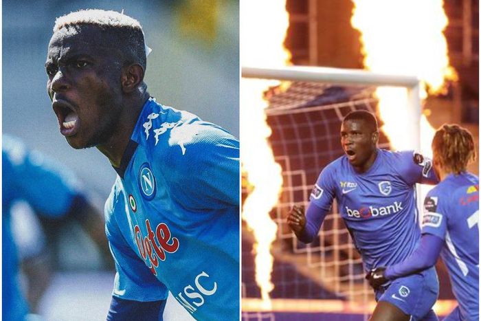 Victor Osimhen and Paul Onuachu