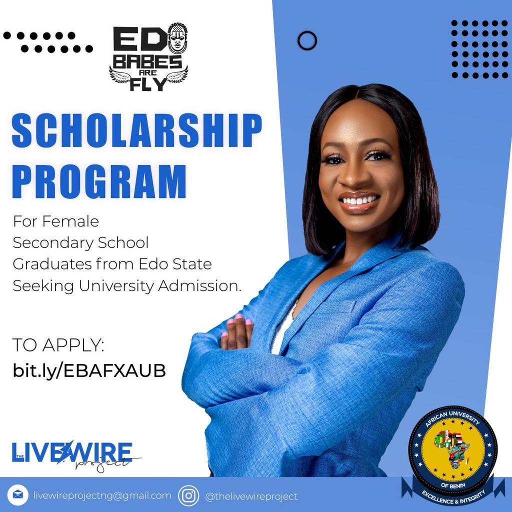 Anto Lecky launches the Edo Babes are Fly Scholarship Program to promote girl child education in Edo state
