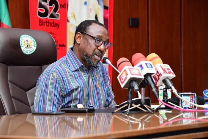 Niger State governor, Sani Bello [Twitter@GovNiger]