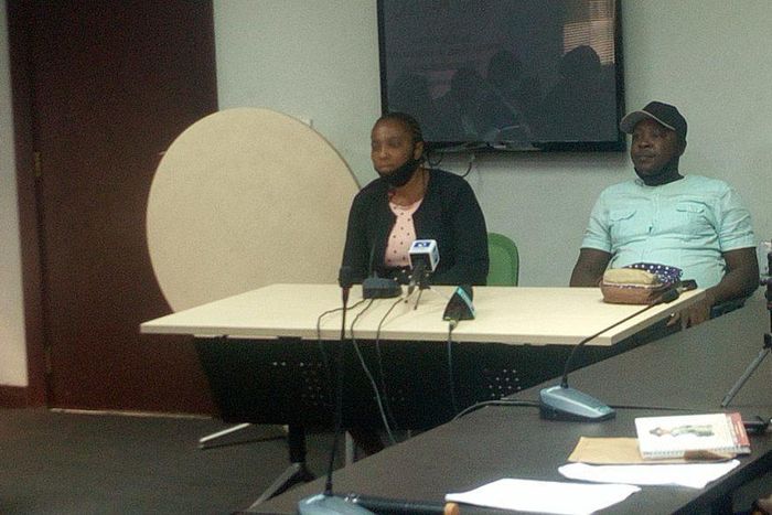 Mrs Ndubisi Obiechina and Mr Okwuchukwu Obiechina. [NAN]