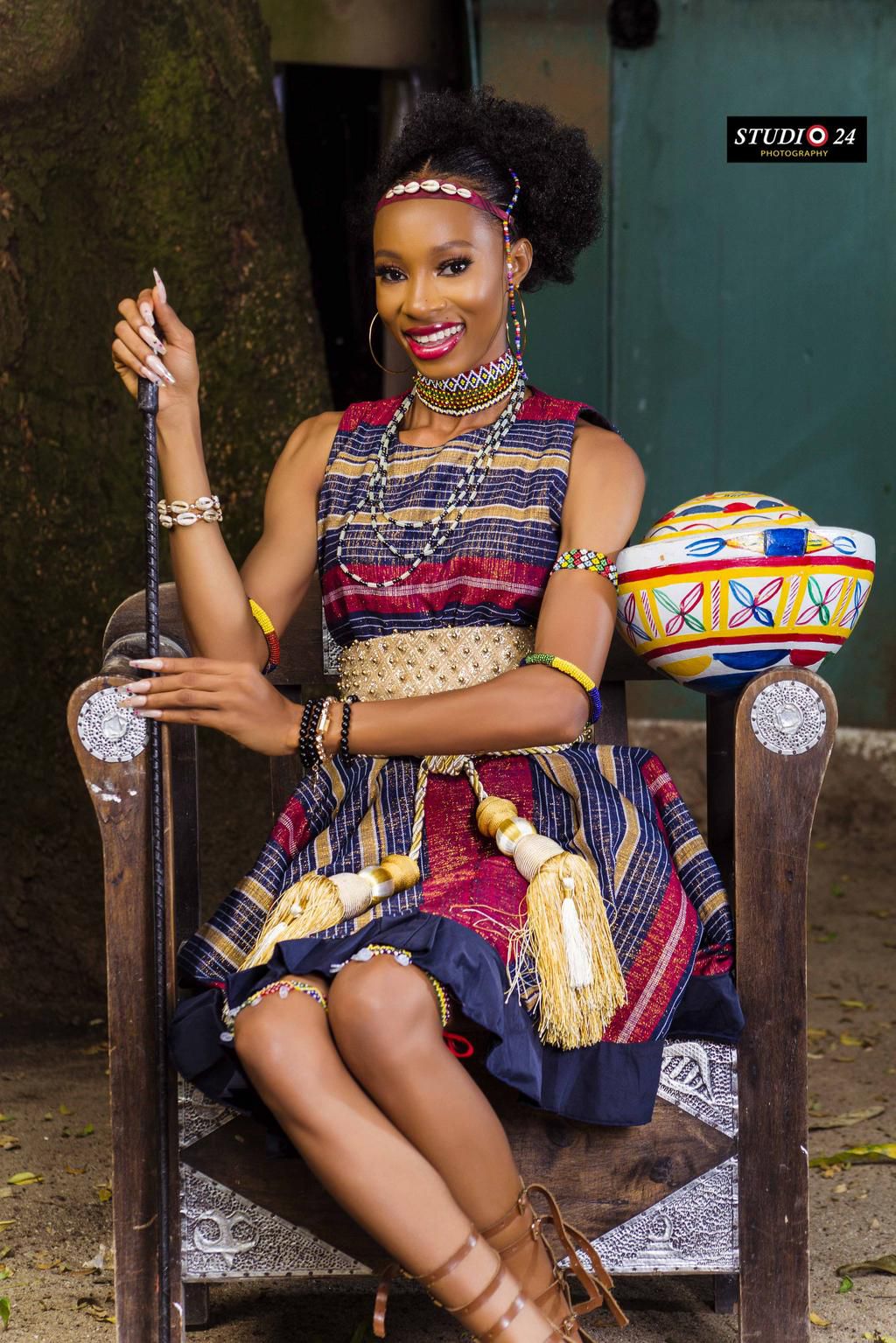 Miss Bauchi in her traditional attire