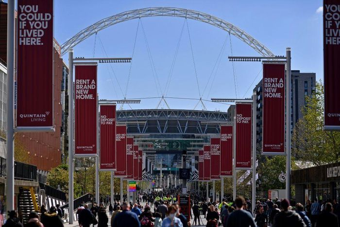 8,000 fans will be in attendance for Sunday's League Cup final between Manchester City and Tottenham at Wembley