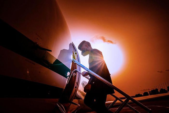 Osinbajo leaves Abuja for Sierra Leone (Tolani Alli)