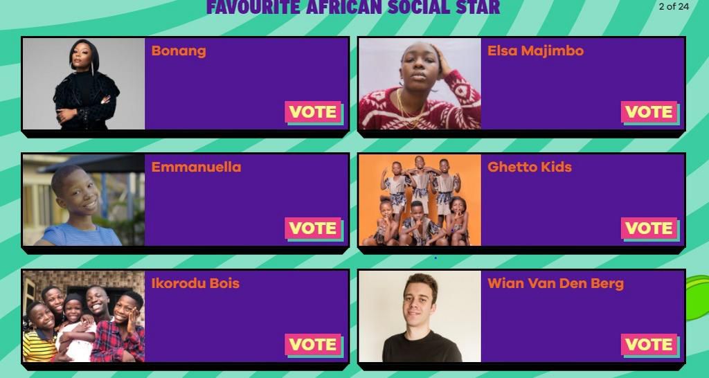 Emanuella has been nominated for her second Nickelodon Kids' Choice Award  [Nickelodeon]