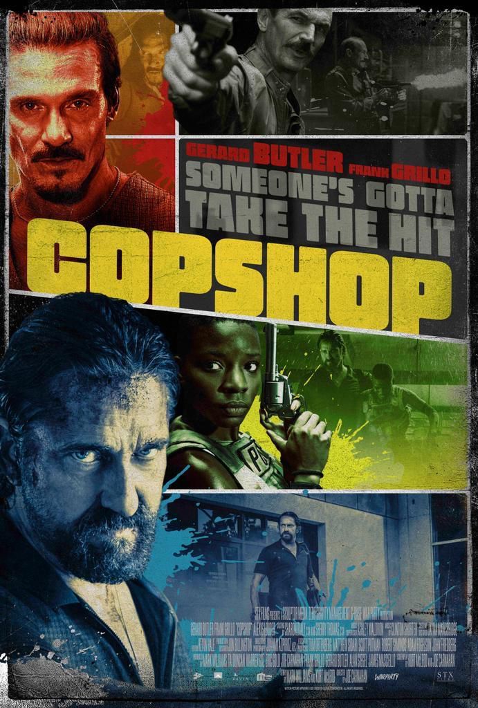 Gerald Butler stars in the new movie ‘CopShop’.