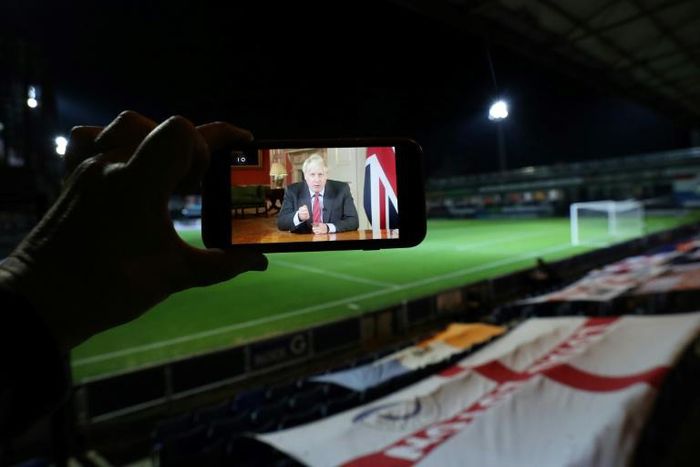 Britain's Prime Minister Boris Johnson says England is ready to host more matches of the postponed Euro 2020 finals due to success of the vaccine rollout compared to the rest of Europe