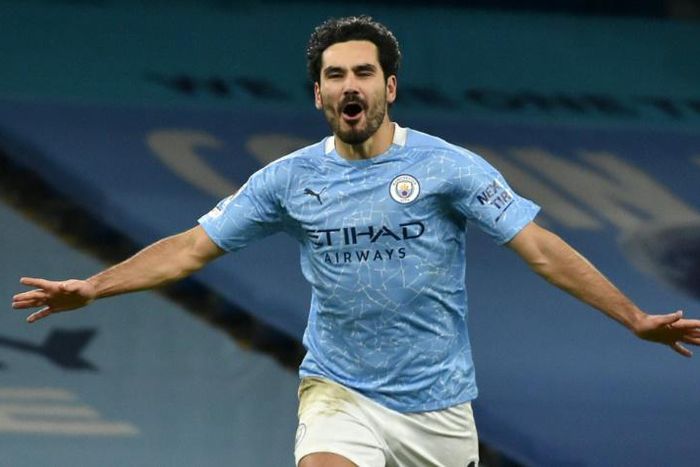 Gundogoal: Ilkay Gundogan has scored a career-high 13 goals this season